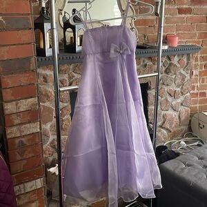 Long Light Purple Dress